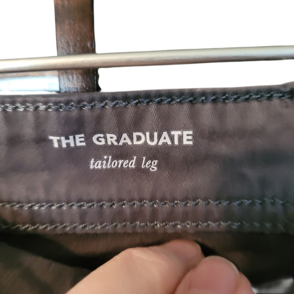 AG Adrianno Goldschmeid The Graduate mens gray chinos- 40 X 32. Y106 - Picture 2 of 8